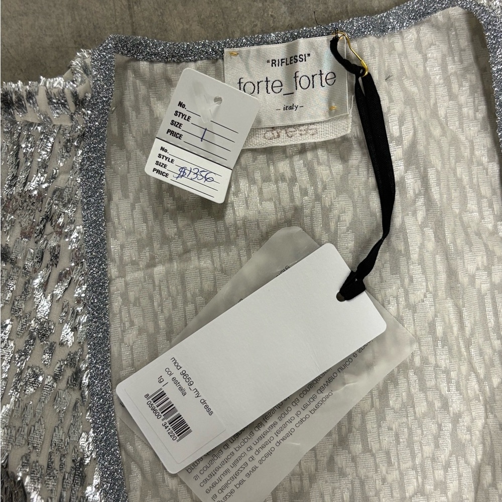 Shimmering Silver Dress - Picture 3 of 6
